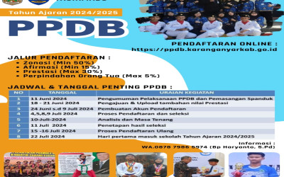 Info PPDB Online 2024/2025